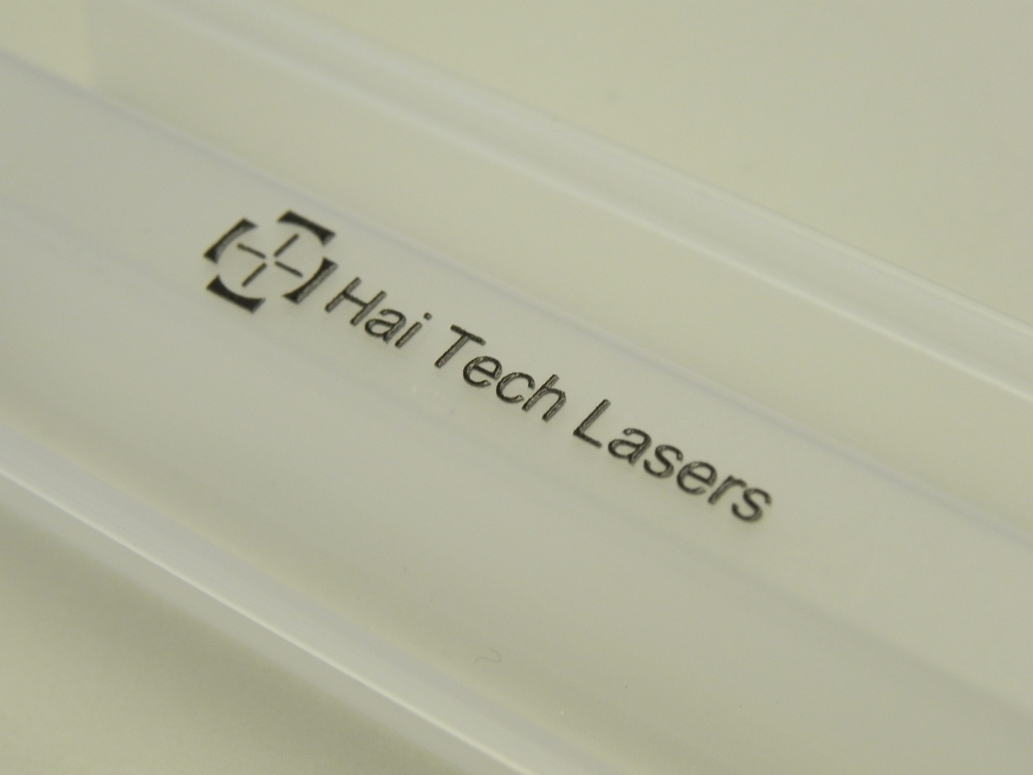 Laser Marking and Engraving on Plastic Hai Tech Lasers