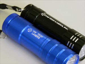 Mini Flashlight Laser Marked With Hai Tech Lasers