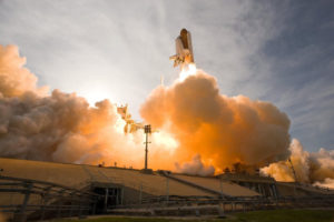 space shuttle launch